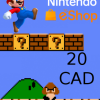 Nintendo eShop Gift Card 20 CAD - Nintendo Key - Canada - Image 3