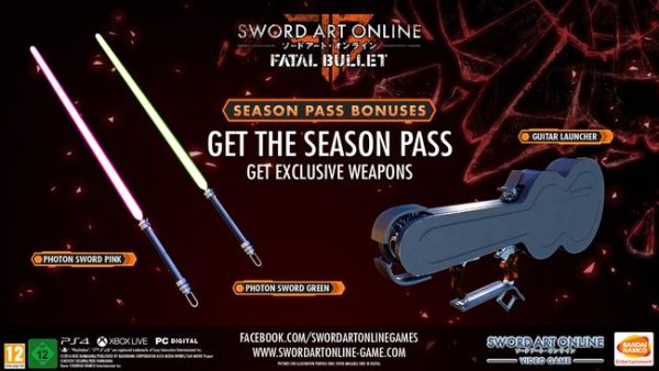 SWORD ART ONLINE: Fatal Bullet Season Pass Steam Key GLOBAL - Image 3
