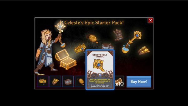 Idle Champions of the Forgotten Realms - Celeste's Starter Pack Steam Key GLOBAL - Image 2