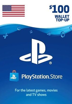 PlayStation Network Gift Card 100 USD  - PSN United States