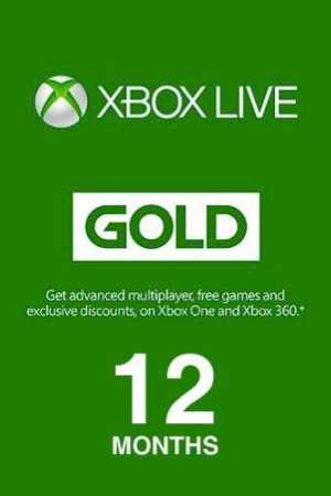 Xbox Live GOLD Subscription Card 12 Months Xbox Live EUROPE