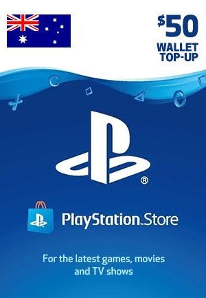 PlayStation Network Gift Card 50 AUD - PSN Australia