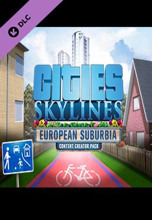 Cities: Skylines - Content Creator Pack: European Suburbia DLC Steam Key GLOBAL
