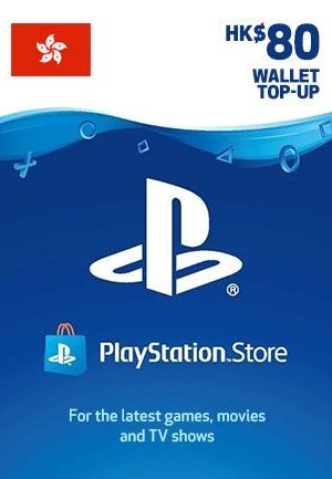 PlayStation Network Gift Card 80 HKD - PSN Hong Kong