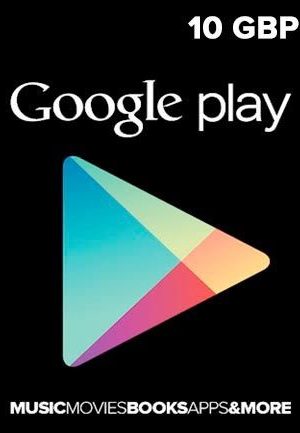Google Play Gift Card 10 GBP - Google Play Key - United Kingdom