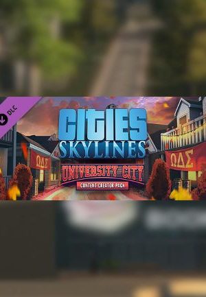 Cities: Skylines - Content Creator Pack: University City Steam Key GLOBAL