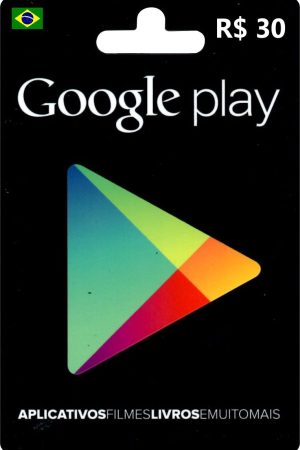 Google Play Gift Card 30 BRL - Google Play Key - Brazil