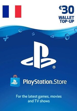 PlayStation Network Gift Card 30 EUR - PSN France