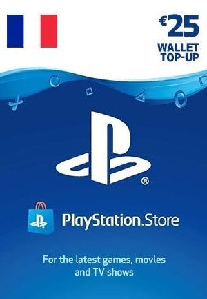 PlayStation Network Gift Card 25 EUR - PSN France