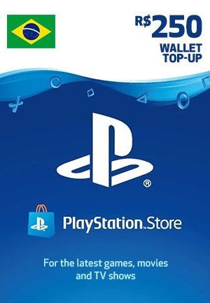 PlayStation Network Gift Card 250 BRL - PSN Brazil
