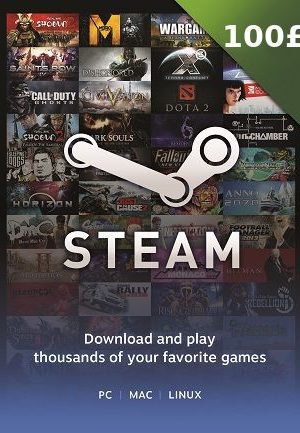 Steam Gift Card 100 GBP - Steam Key - United Kingdom