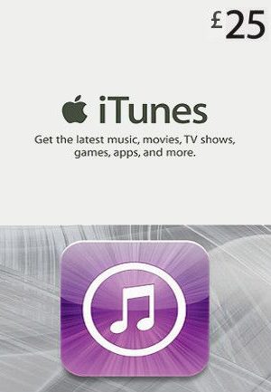 Apple iTunes Gift Card 25 GBP - iTunes Key - United Kingdom