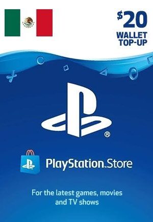 PlayStation Network Gift Card 20 USD - PSN Mexico