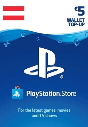 PlayStation Network Gift Card 5 EUR - PSN Austria