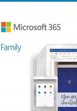 Microsoft Office 365 Family (PC/Mac) - 6 Devices, 6 Months - Microsoft Key - GLOBAL