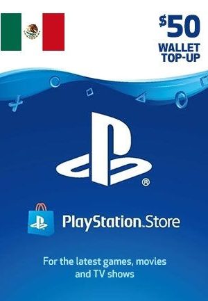 PlayStation Network Gift Card 50 USD - PSN Mexico