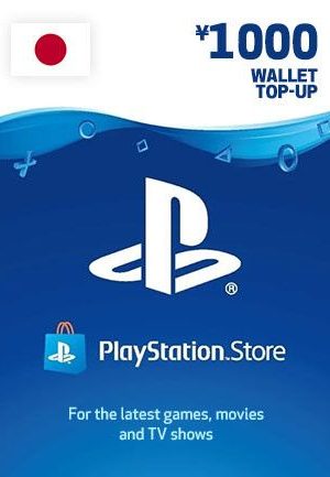 PlayStation Network Gift Card 1000 JPY - PSN Japan