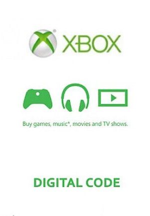 Xbox Live Gift Card 20 BRL - Brazil