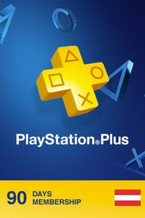 Playstation Plus Card 90 Days - PSN Austria