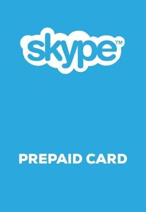 Skype Prepaid Gift Card 50 USD - Skype Key - GLOBAL