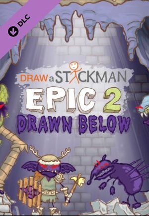 Draw A Stickman: EPIC 2 - Drawn Below Steam Key GLOBAL