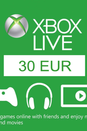 Xbox Live Gift Card 30 EUR - Europe