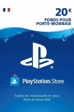 Playstation Network Gift Card 20 EUR - PSN France