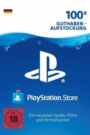 Playstation Network Gift Card 100 EUR - PSN Germany