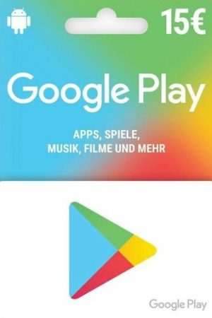 Google Play Gift Card 15 EUR - Google Play Key - Germany