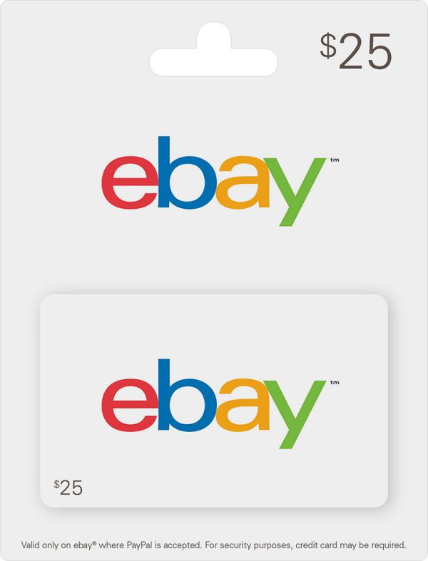 ebay Gift Card 25 USD - eBay Key - United States