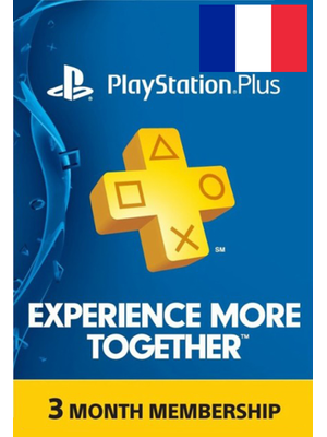 PlayStation Plus Card 90 Days - PSN France