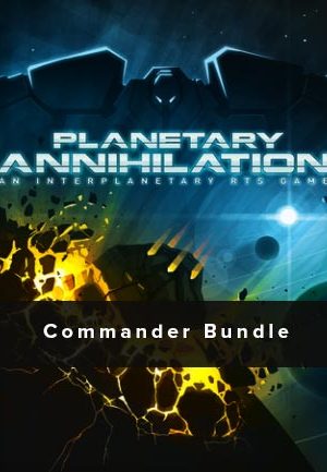 Planetary Annihilation - Digital Deluxe Commander Bundle Steam Key GLOBAL