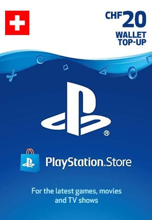 PlayStation Network Gift Card 20 CHF - PSN Switzerland