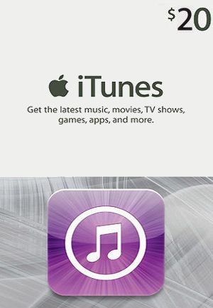 Apple iTunes Gift Card 20 USD - iTunes Key - North America