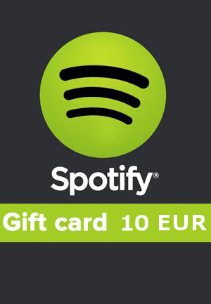Spotify Gift Card 10 EUR - Spotify Key - BELGIUM