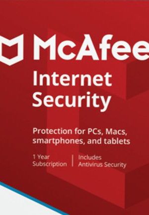 McAfee Internet Security 1 Device 1 Year Key GLOBAL