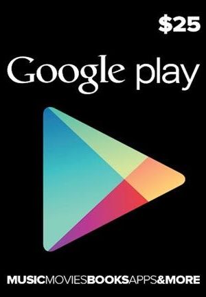 Google Play Gift Card 25 USD - Google Play Key - North America